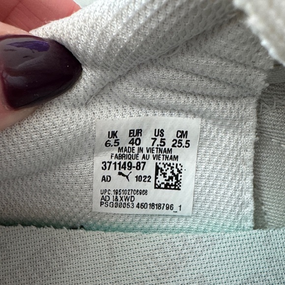 🌼PUMA🌼 Future Rider Play On Sneakers in White Nimbus Cloud - Picture 9 of 12